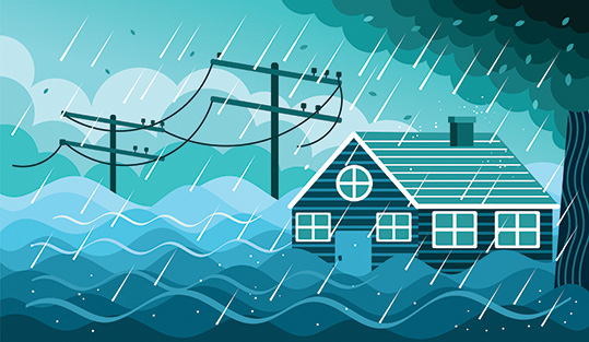 Illustration inondations